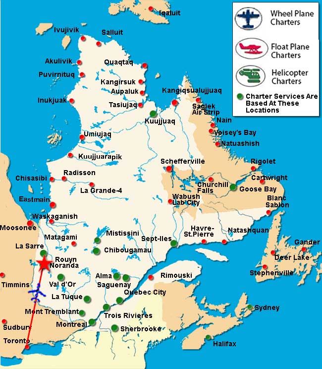 Toronto Charter Flights